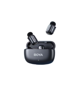 BOYA Mini-12 – Micro Cravate Sans Fil Compact 2TX + 2RX – USB-C & Lightning – Autonomie 30h
