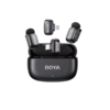 BOYA Mini-12 – Micro Cravate Sans Fil Compact 2TX + 2RX – USB-C & Lightning – Autonomie 30h