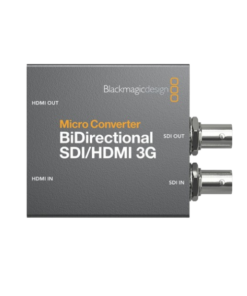 Blackmagic Micro Converter BiDirectional SDI/HDMI 3G – Conversion Simultanée SDI ⇄ HDMI jusqu’à 1080p60