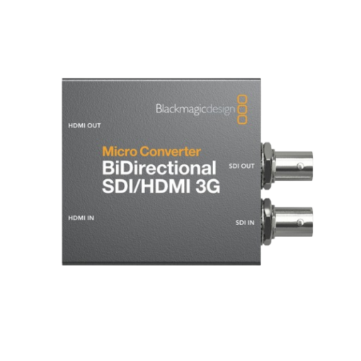 Blackmagic Micro Converter BiDirectional SDI/HDMI 3G – Conversion Simultanée SDI ⇄ HDMI jusqu’à 1080p60