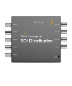 Blackmagic Mini Converter SDI Distribution 4K – Répartiteur SDI 1 Entrée vers 8 Sorties avec Reclocking