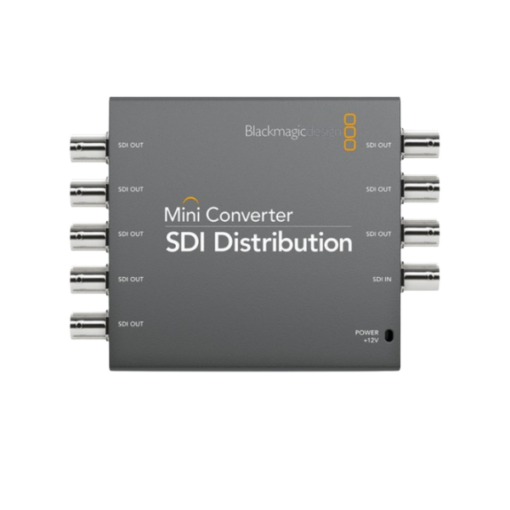 Blackmagic Mini Converter SDI Distribution 4K – Répartiteur SDI 1 Entrée vers 8 Sorties avec Reclocking