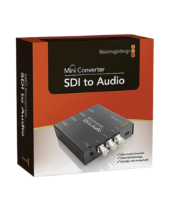 Blackmagic Mini Converter SDI to Audio – Extraction Audio Analogique ou AES/EBU depuis Signal SDI