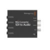 Blackmagic Mini Converter SDI to Audio – Extraction Audio Analogique ou AES/EBU depuis Signal SDI