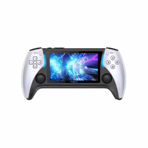 Console Portable Project X – Écran IPS, 2000+ Jeux Rétro, HDMI, Haut-Parleurs Stéréo, Recharge USB