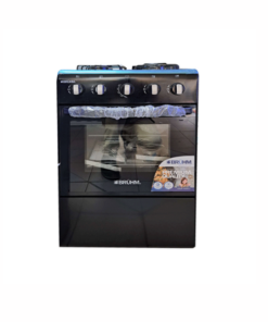 Cuisinière à gaz Brühm BGC-5540IB/IF 50x50- 4 feux - Noir