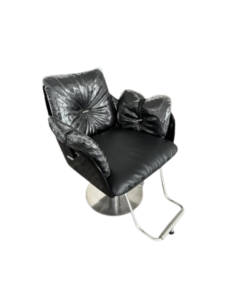 Chaise Coiffeur W-AF039 Noir + Table Pour Teinture – Ensemble professionnel ergonomique et fonctionnel
