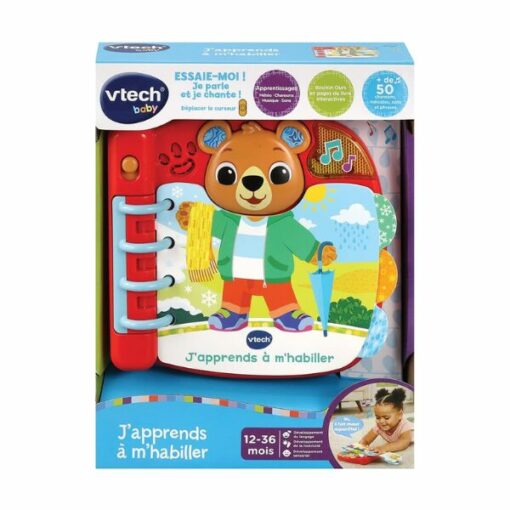 Livre J’apprends À M’Habiller-Vtech