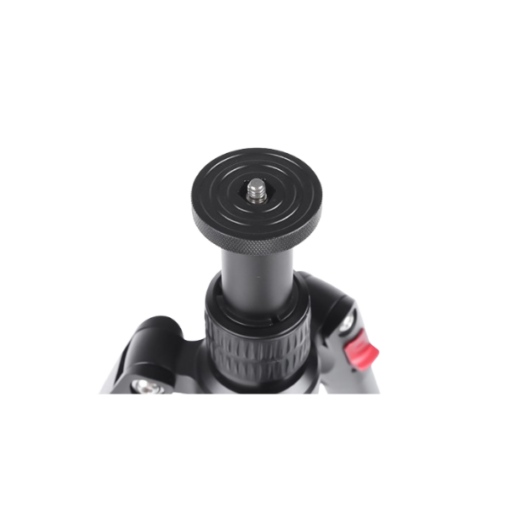 Trépied Caméra- MUFA-BK – Trépied Caméra Professionnel avec Tête Fluide Q5S, Aluminium & Fibre de Carbone, Hauteur Réglable