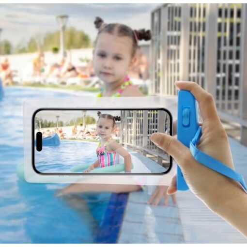 Pochette Étanche Universelle IPX8 – Protection Téléphone 3ATM, Écran Tactile, Plongée & Sports Nautiques