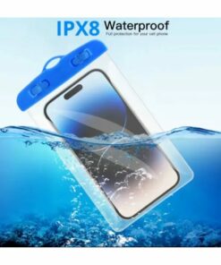 Pochette Étanche Universelle IPX8 – Protection Téléphone 3ATM, Écran Tactile, Plongée & Sports Nautiques