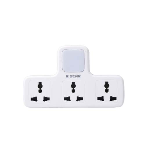 Multiprise électrique R SCAR RS-G136 – Sécurisée, Compacte et Haute Performance