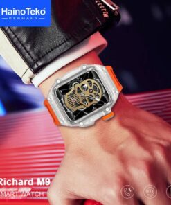 Montre Connectée HainoTeko Richard M9 - Écran AMOLED, Appels et 3 Bracelets
