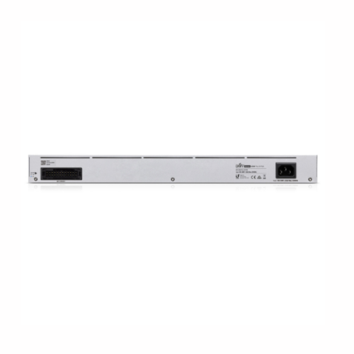 Switch Ubiquiti UniFi USW-PRO-24-POE – 24 Ports Gigabit (16 PoE+ / 8 PoE++), 2 SFP+ 10G, Écran Tactile, Gestion UniFi