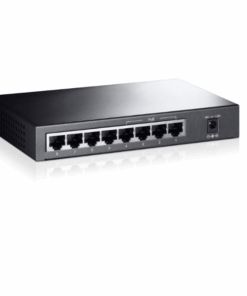 Switch TP-Link TL-SF1008P – 8 Ports Fast Ethernet 10/100 Mbps, Dont 4 Ports PoE, Boîtier Métal, Plug & Play