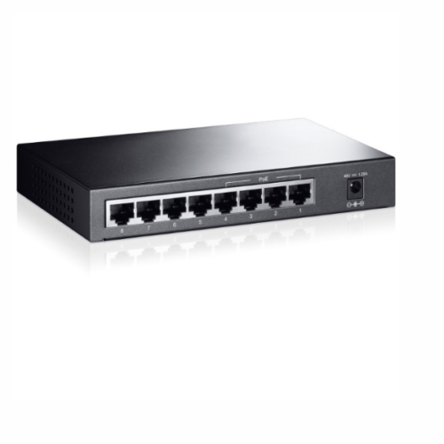 Switch TP-Link TL-SF1008P – 8 Ports Fast Ethernet 10/100 Mbps, Dont 4 Ports PoE, Boîtier Métal, Plug & Play