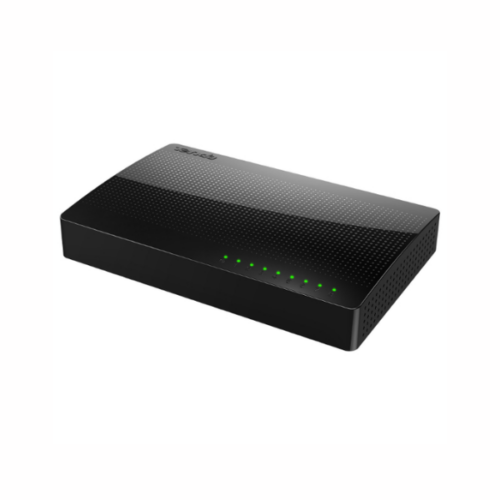 Tenda SG108 – 8 Ports Gigabit 10/100/1000 Mbps, Plug & Play, Silencieux, Compact et Écoénergétique