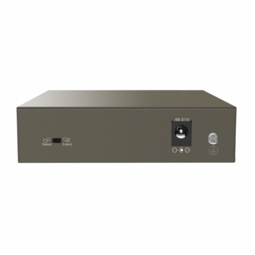 Switch Tenda TEF1105P-4-63W – 5 Ports Fast Ethernet 10/100 Mbps, Dont 4 Ports PoE+, Budget 58W, Plug & Play