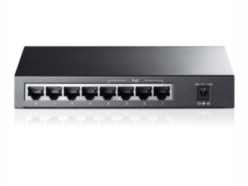 Switch TP-Link TL-SF1008P – 8 Ports Fast Ethernet 10/100 Mbps, Dont 4 Ports PoE, Boîtier Métal, Plug & Play