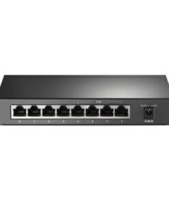 Switch TP-LINK TL-SG1008P– 8 Ports Gigabit 10/100/1000 Mbps, Dont 4 Ports PoE+, Budget 64W, Plug & Play, Boîtier Métal