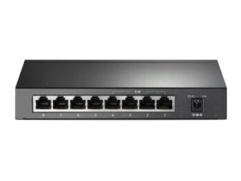Switch TP-LINK TL-SG1008P– 8 Ports Gigabit 10/100/1000 Mbps, Dont 4 Ports PoE+, Budget 64W, Plug & Play, Boîtier Métal