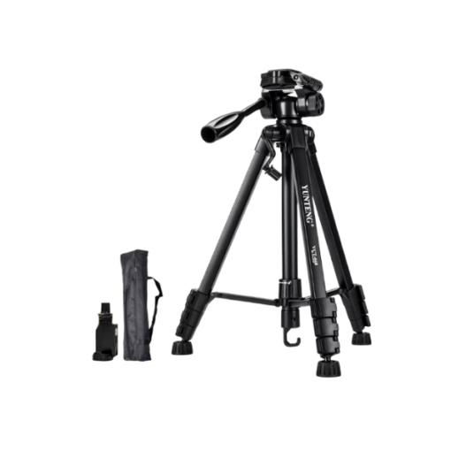 Trépied YUNTENG VCT-668 – (Hauteur 146 cm, Charge 3 kg)