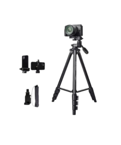 Trépied YUNTENG VCT-680 – Tête Panoramique 360°, Hauteur 138 cm, Charge 3 kg, Compatible SLR/DSLR