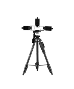 Trépied Téléphone YUNTENG VCT-6808 – Multifonction, 3 Supports, Tête Panoramique 360°, Hauteur 139 cm