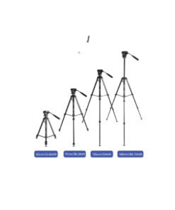 Trépied Professionnel YUNTENG VCT-860 – Aluminium Haute Qualité, Hauteur 168 cm, Charge 4 kg