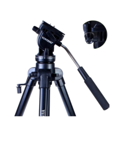 Trépied Professionnel YUNTENG VCT-880 – Tête 3D Rotative 360°, Hauteur 165 cm, Charge 5 kg