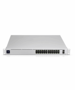 Switch Ubiquiti UniFi USW-PRO-24-POE – 24 Ports Gigabit (16 PoE+ / 8 PoE++), 2 SFP+ 10G, Écran Tactile, Gestion UniFi