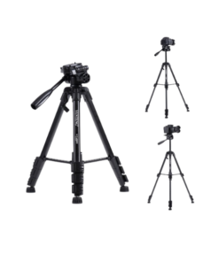 Trépied YUNTENG VCT-690 – Tête 3D Rotative 360°, Hauteur 152 cm, Charge 3 kg