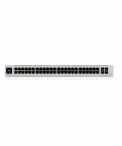 Switch Ubiquiti UniFi USW-PRO-48-POE – 48 Ports Gigabit (40 PoE+ / 8 PoE++), 4 SFP+ 10G, Écran Tactile, Gestion UniFi