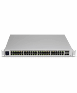 Switch Ubiquiti UniFi USW-PRO-48-POE – 48 Ports Gigabit (40 PoE+ / 8 PoE++), 4 SFP+ 10G, Écran Tactile, Gestion UniFi