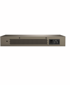Switch Tenda TEG1024D – 24 Ports Gigabit 10/100/1000 Mbps, Boîtier Métal, Protection Foudre 6KV, Plug & Play
