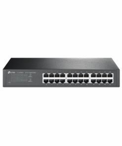 Switch TP-Link TL-SG1024D – 24 Ports Gigabit 10/100/1000 Mbps, Montable sur Rack, Écoénergétique & Plug-and-Play