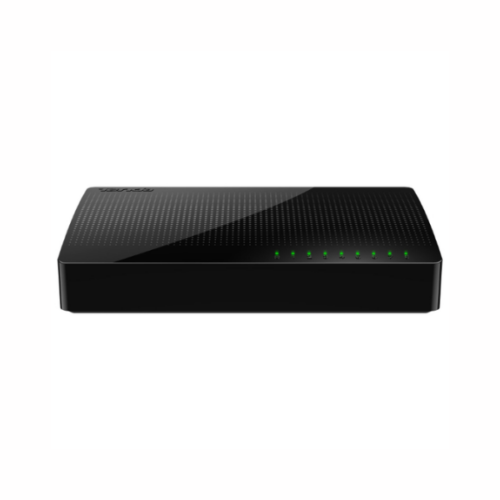 Tenda SG108 – 8 Ports Gigabit 10/100/1000 Mbps, Plug & Play, Silencieux, Compact et Écoénergétique