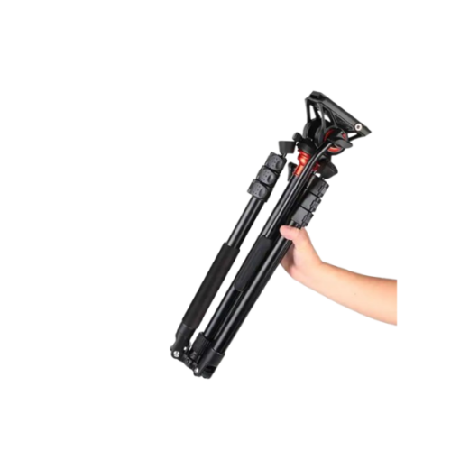Trépied Caméra-COMAN DF06Q5S – (Charge 8 kg)