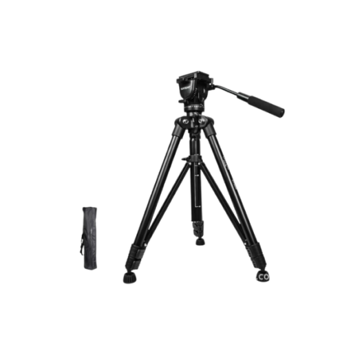 Trépied Professionnel YUNTENG DV-985N – Tête 3D, Rotation 360°, Charge 6 kg