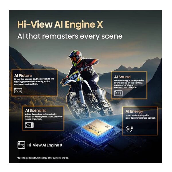 Téléviseur Hisense 116UX ULED 4K – RGB Mini-LED, Quantum Dot, 116" (Google tv) Téléviseur Hisense 116UX ULED 4K – RGB Mini-LED, Quantum Dot, 116" (Google tv)