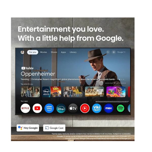 Téléviseur Hisense 116UX ULED 4K – RGB Mini-LED, Quantum Dot, 116" (Google tv) Téléviseur Hisense 116UX ULED 4K – RGB Mini-LED, Quantum Dot, 116" (Google tv)