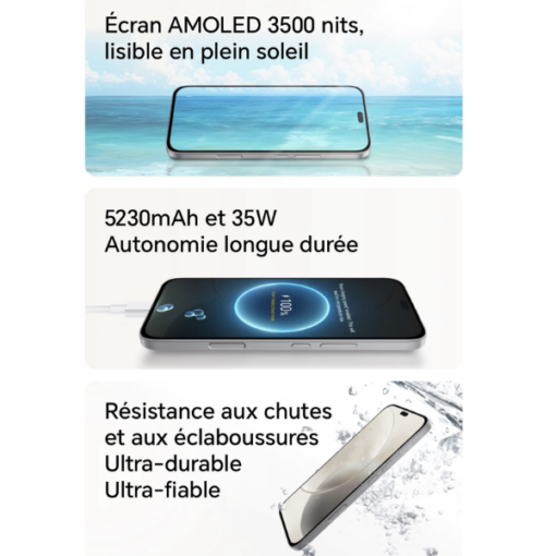 Honor 400 lite 256+12GO 6,7 pouces 5230 mAh