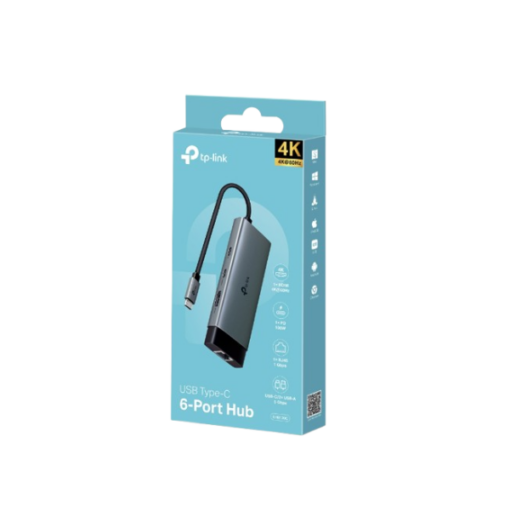 Convertisseur TP-LINK TL-UH6120C (USB Type-C 6 in 1 Hub)