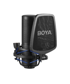 BOYA BY-M1000 Pro – Micro Studio à Condensateur XLR – Directivités Multiples + Filtre Anti-Pop BOYA BY-M1000 Pro – Micro Studio à Condensateur XLR – Directivités Multiples + Filtre Anti-Pop