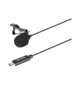 Micro Cravate BOYA BY-M3 – USB-C, condensateur omnidirectionnel, câble long pour enregistrement mobile Micro Cravate BOYA BY-M3 – USB-C, condensateur omnidirectionnel, câble long pour enregistrement mobile