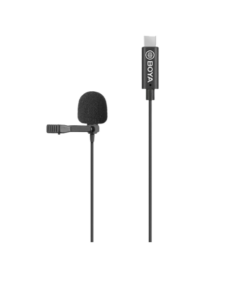 Micro Cravate BOYA BY-M3 – USB-C, condensateur omnidirectionnel, câble long pour enregistrement mobile Micro Cravate BOYA BY-M3 – USB-C, condensateur omnidirectionnel, câble long pour enregistrement mobile