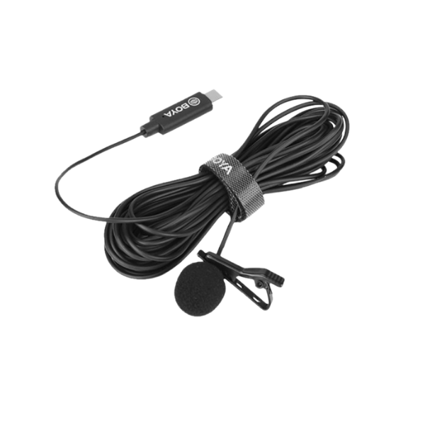 Micro Cravate BOYA BY-M3 – USB-C, condensateur omnidirectionnel, câble long pour enregistrement mobile Micro Cravate BOYA BY-M3 – USB-C, condensateur omnidirectionnel, câble long pour enregistrement mobile