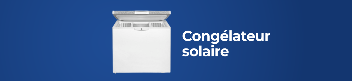 Congélateur solaire horizontal Beko HS305S - 224L - Blanc +(KIT SOLAIRE)