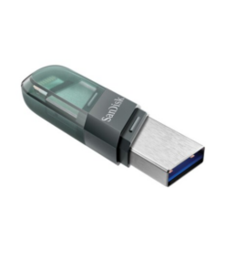Clé USB SanDisk iXpand Flash Drive Flip 256Gb (Double connectique(Usb & lightning))