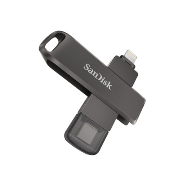 Clé USB SanDisk iXpand Flash Drive Luxe 64Gb ( Double connectique (usb-c/lightning) Clé USB SanDisk iXpand Flash Drive Luxe 64Gb ( Double connectique (usb-c/lightning)